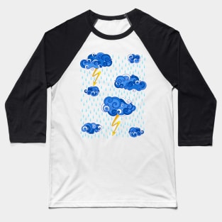 Fairytale Weather Forecast Print Baseball T-Shirt